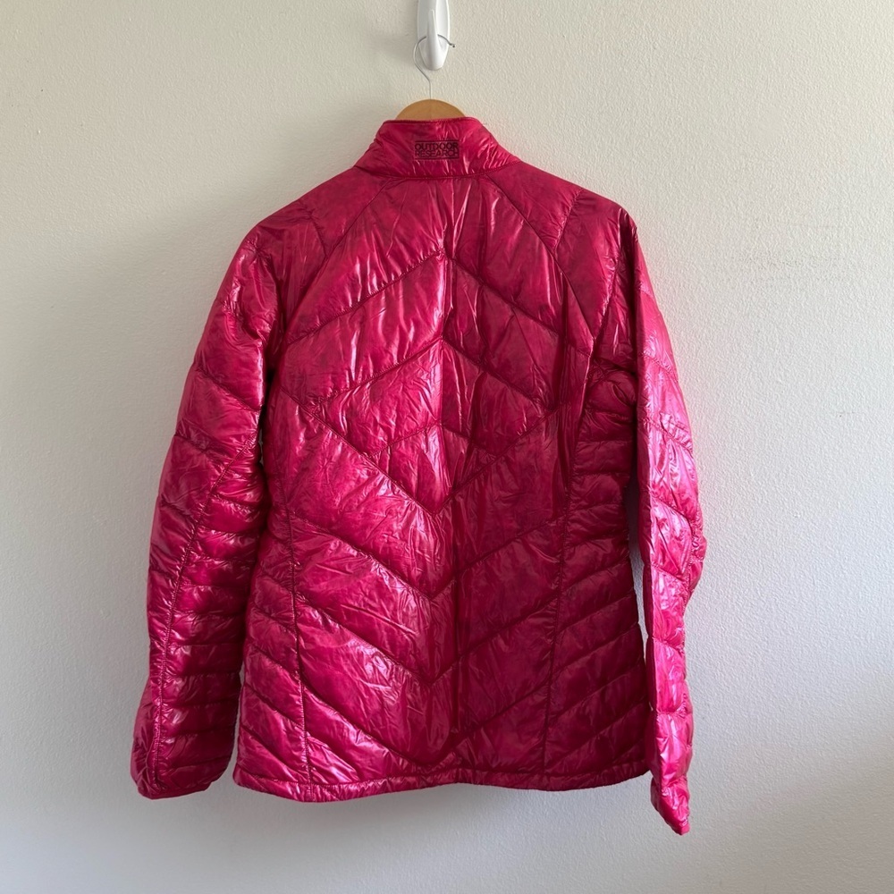 Outdoor Research Pink Pertex Quantum GL Quilted Puffer Down Jacket Large - Picture 4 of 10